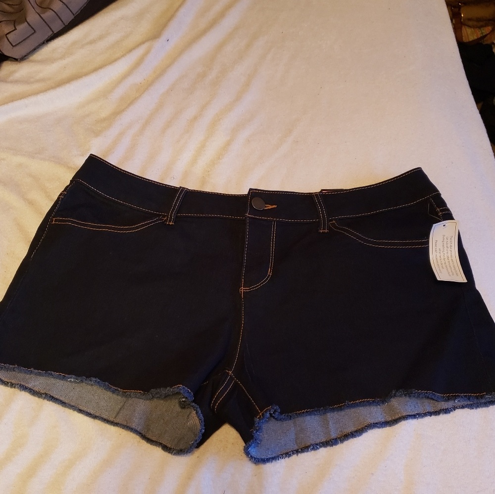 Dark Denim cutoff shorts - Size 17